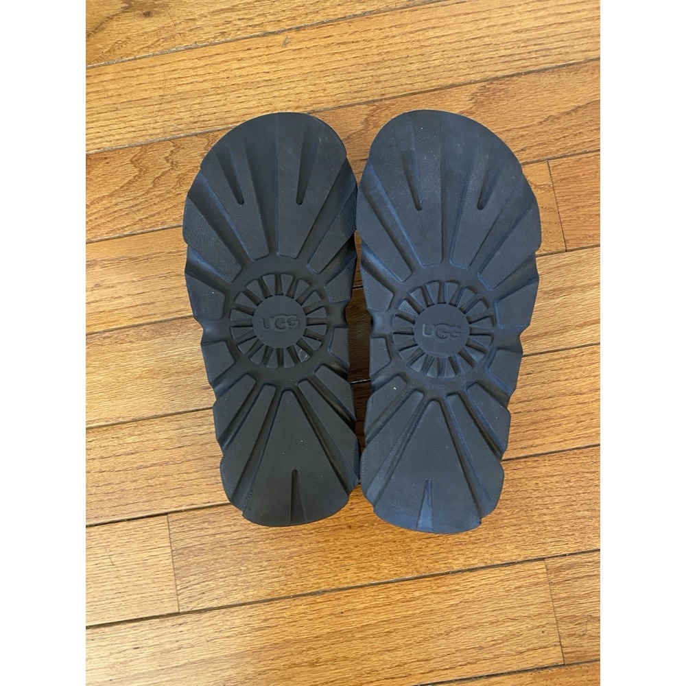 UGG Sunskip Slide Black Slip On Clog Sandal Size 9 - Picture 8 of 14